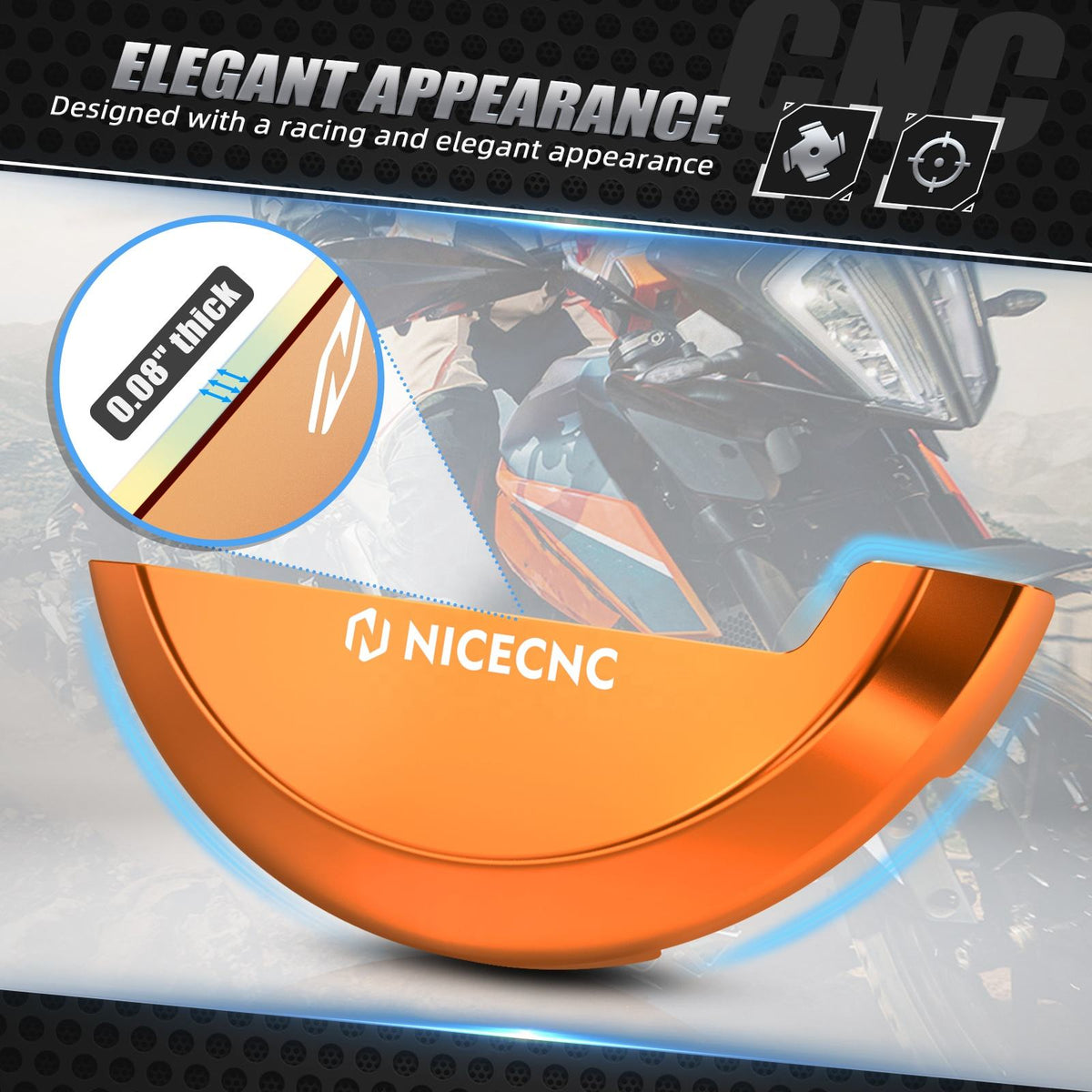 Engine Clutch Cover Guard (PREMIUM) for Gen 1 & 2 KTMs - Image 4