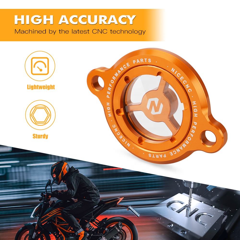 Transparent oil filter cover (PREMIUM) for KTM's - Image 5