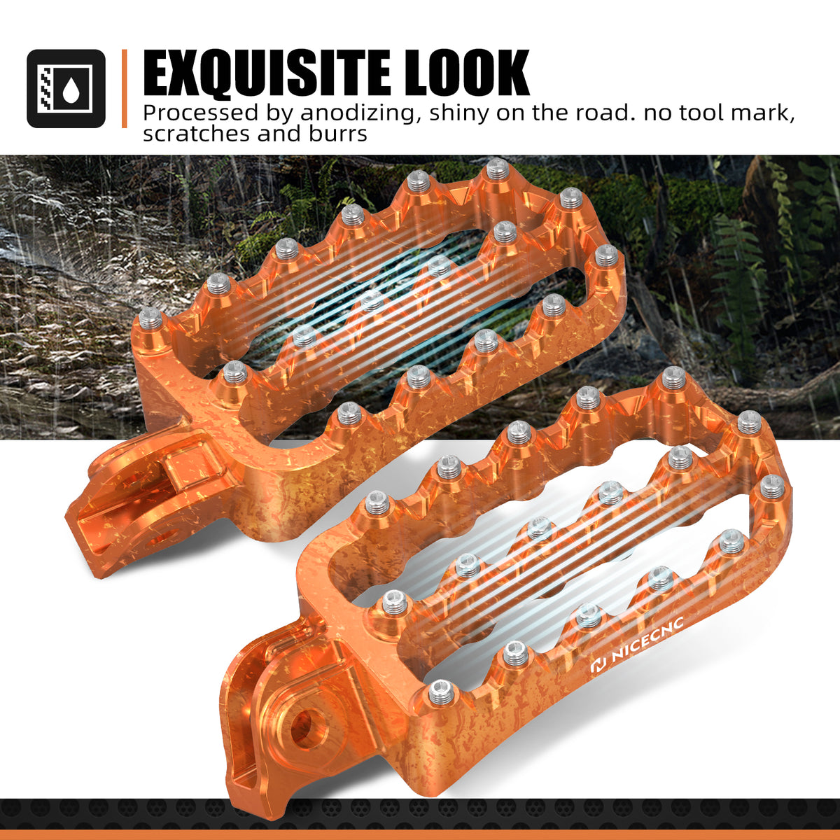 Enlarged Flat Foot peg for KTM Adventure 250/390 2020-2026 - Image 5