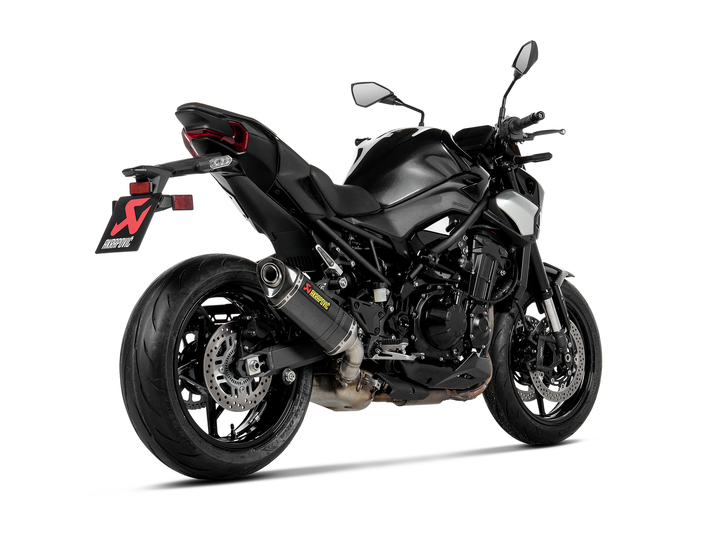 AKRAPOVIC Kawasaki Z900 (2025) Slip On (Carbon Fibre) (S-K9SO11-HZC)