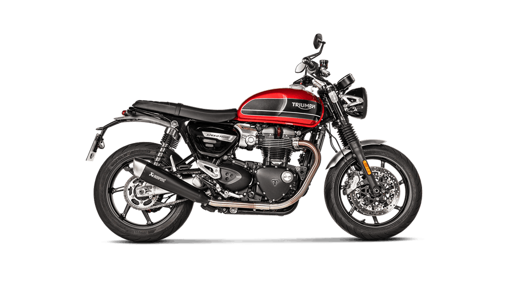 AKRAPOVIC TRIUMPH SPEED TWIN 2020 Slip-On Line (Titanium) (S-T12SO2-HCQTBL)