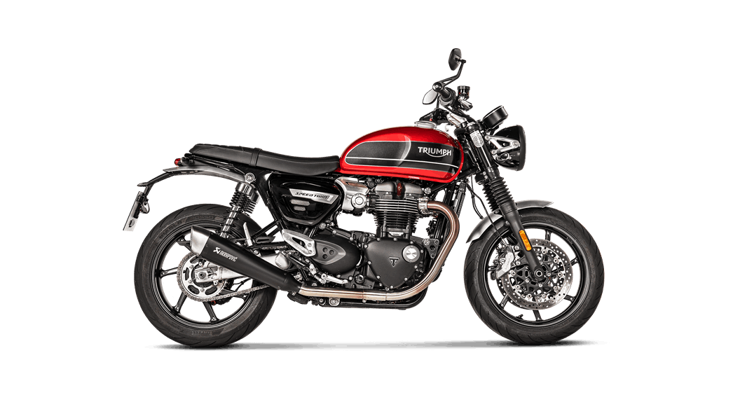 AKRAPOVIC TRIUMPH SPEED TWIN 2020 Slip-On Line (Titanium) (S-T12SO2-HCQTBL)