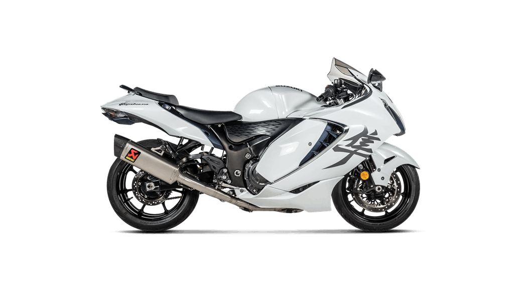 AKRAPOVIC SUZUKI GSX-1300R HAYABUSA 2021 Racing Line Full System (Titanium) (S-S13R1-APLT)