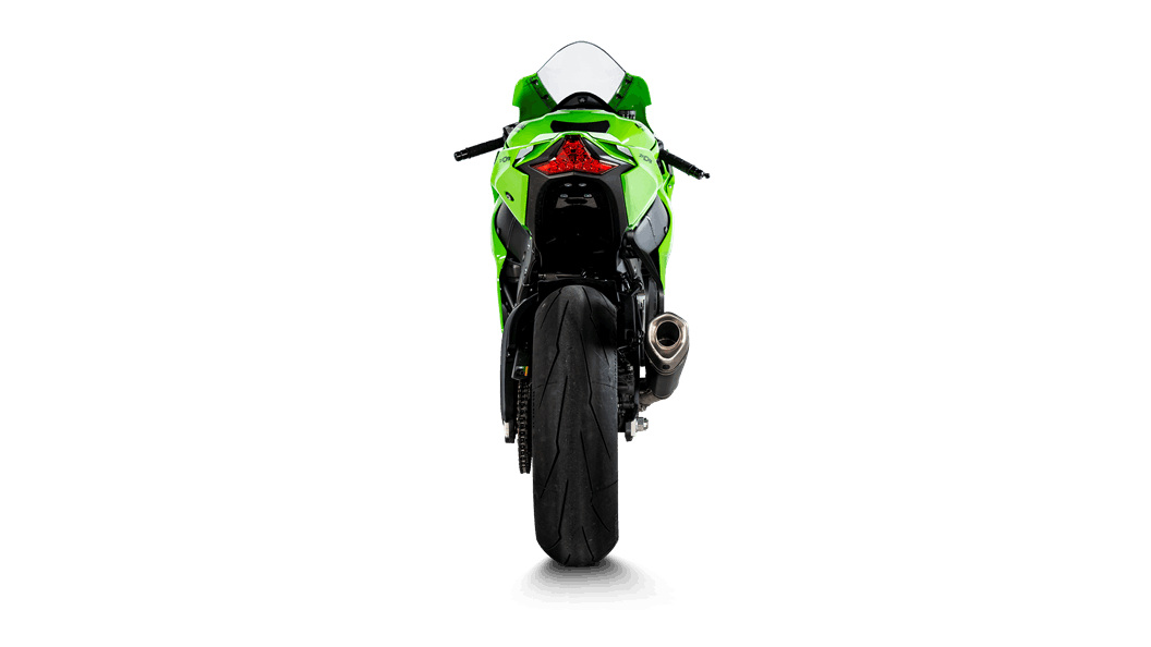 AKRAPOVIC KAWASAKI NINJA ZX-10R 2021 Slip-On Line (Titanium) (S-K10SO28-ASZTBL)