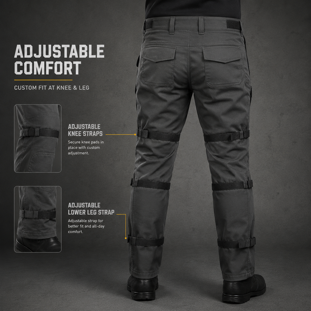 Nomad Riding Cargo Pants – Level 2 CE Knee Protection | Adjustable Straps | Everyday Riding Comfort