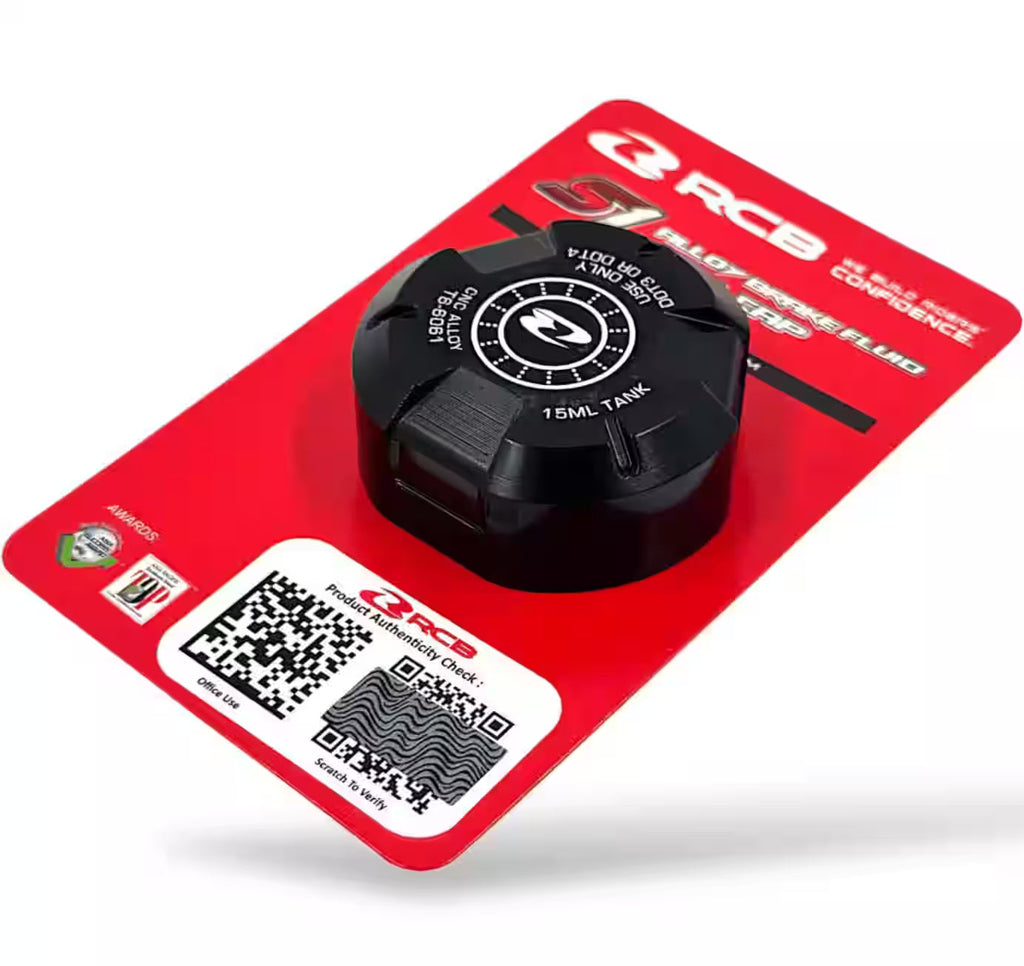 RCB S1 ALLOY BRAKE FLUID TANK CAP 15 ml