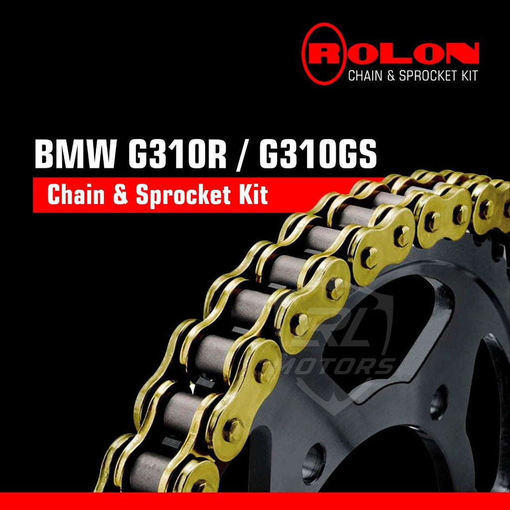 BMW 310R/G310 GS  Rolon Brass chain sprocket kit