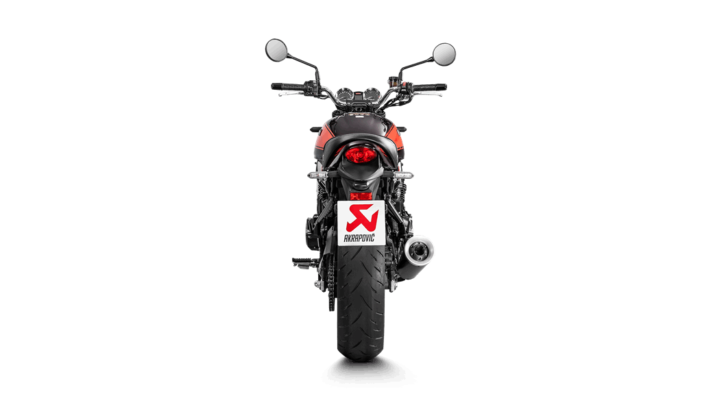 AKRAPOVIC KAWASAKI Z900 RS / CAFE 2019 Slip-On Line (Titanium) (S-K9SO5-HBAVTBL)
