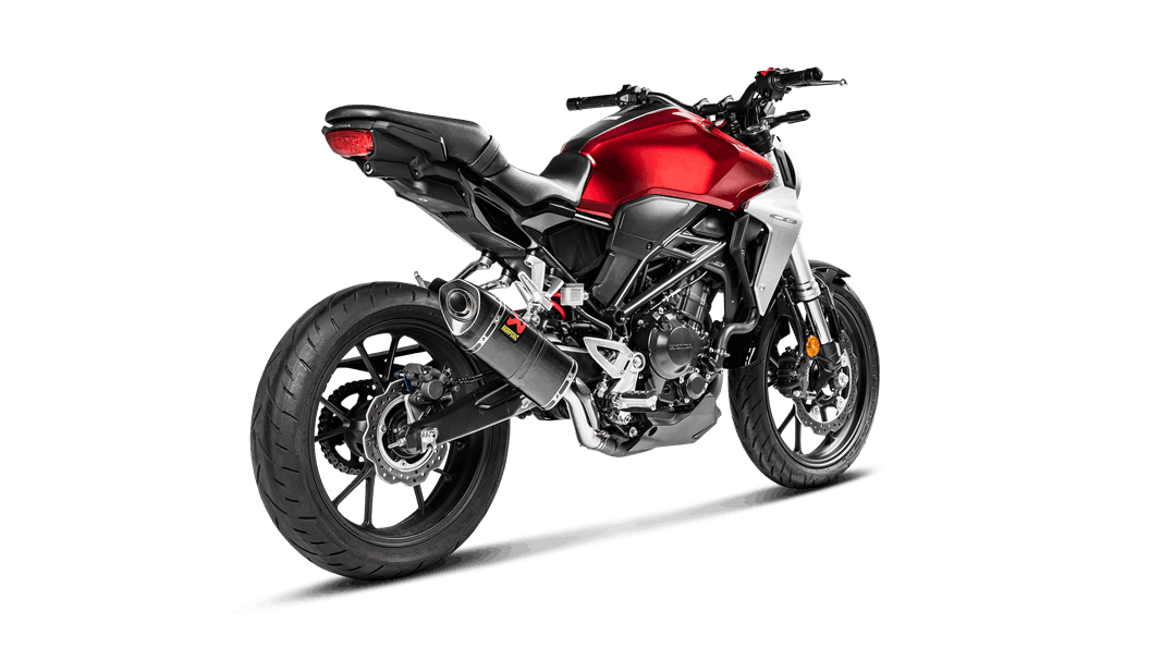 AKRAPOVIC HONDA CB 300 R 2018 Slip On Line (Carbon) (S-H3SO7-APC)