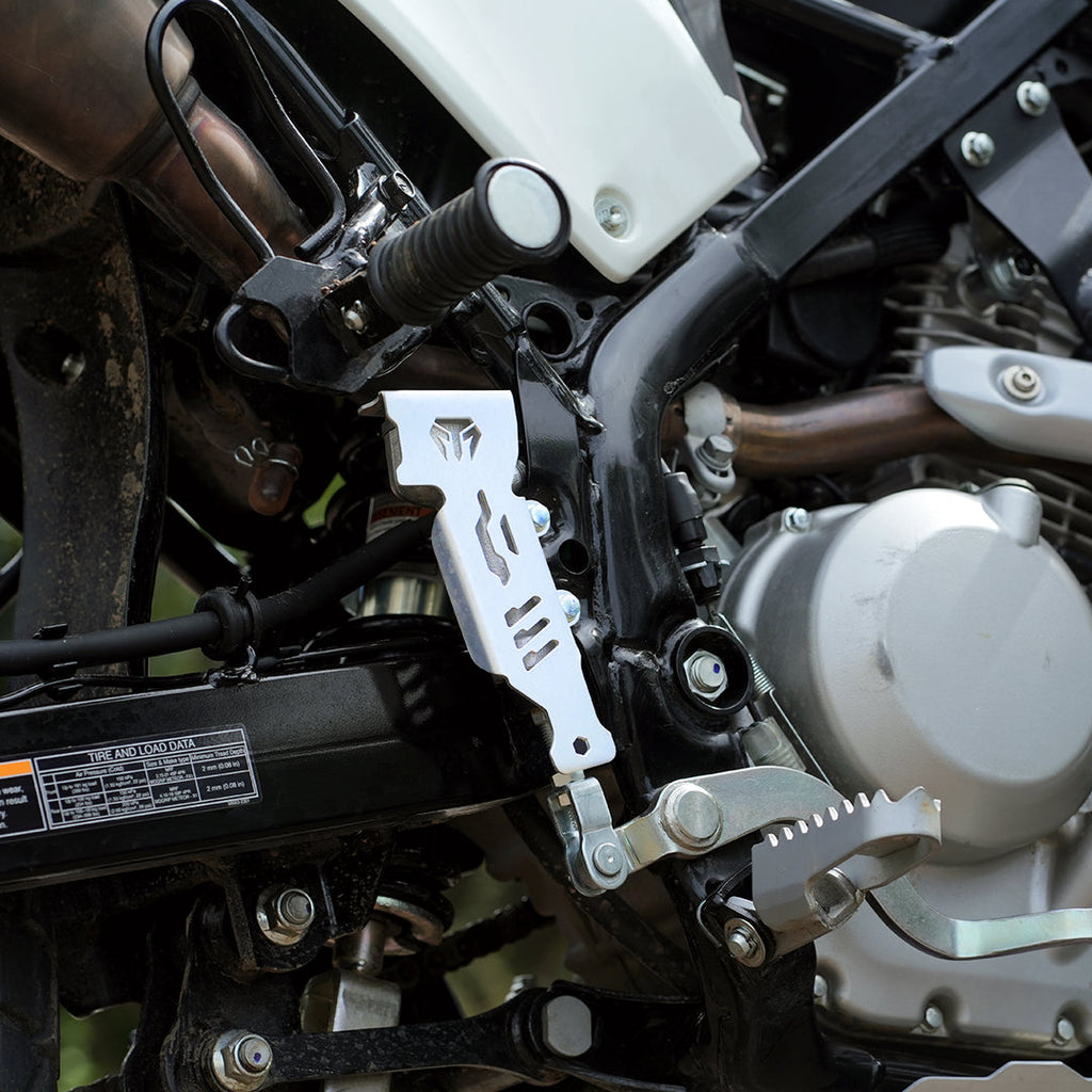 ALUMINIUM REAR MASTER CYLINDER GUARD FOR KAWASAKI KLX 230