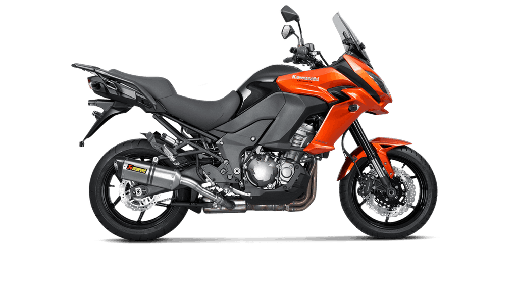 AKRAPOVIC KAWASAKI VERSYS 1000 2018 Slip-On Line & Heat shield (Carbon) (S-K10SO20-HZC) + (P-HSK10R4)