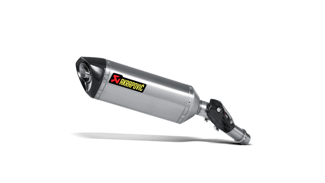 AKRAPOVIC KAWASAKI VERSYS 1000 2018 Slip-On Line & Heat shield (Carbon) (S-K10SO20-HZC) + (P-HSK10R4)
