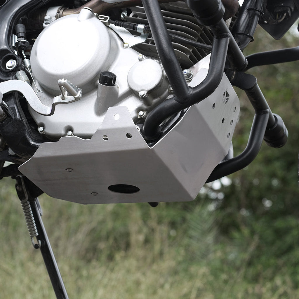 SUMP GUARD ALUMINIUM v.1 FOR KAWASAKI KLX 230 COMPATIBLE ONLY WITH MOTO TORQUE CRASH GUARD