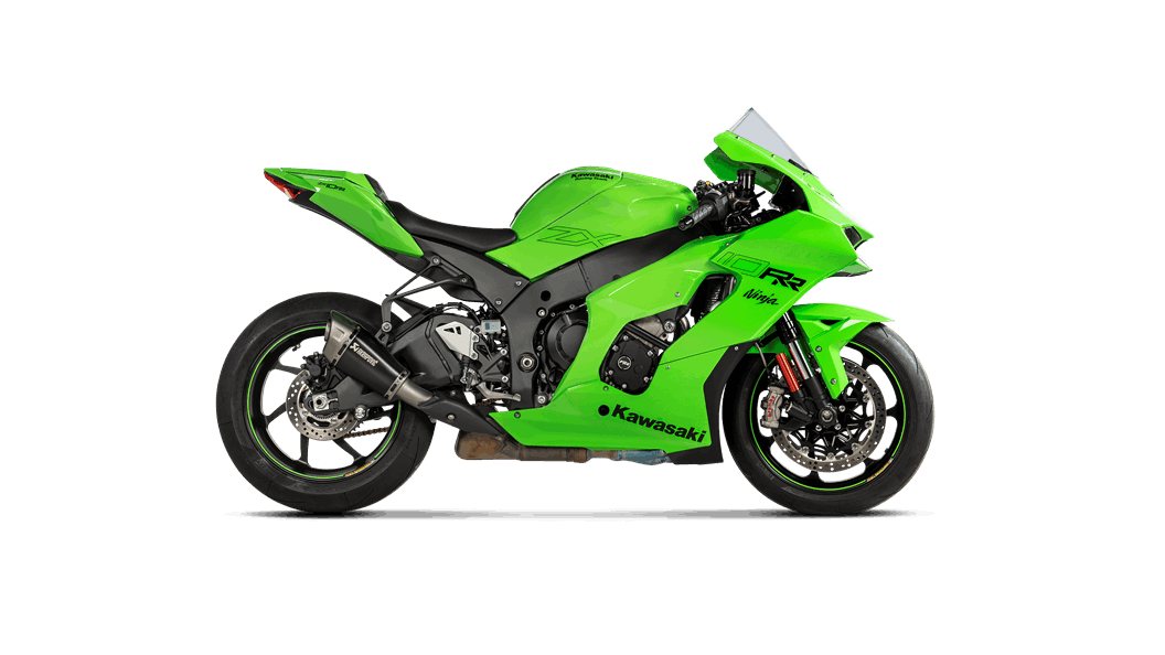 AKRAPOVIC KAWASAKI NINJA ZX-10R 2021 Slip-On Line (Titanium) (S-K10SO28-ASZTBL)