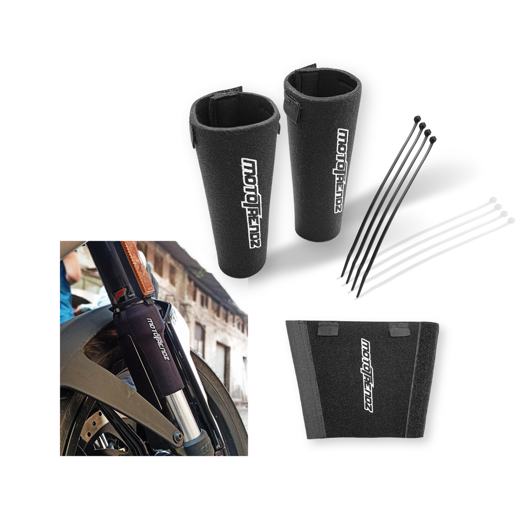 Mototrendz Fork Seal Covers Universal Fit