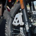 FRONT CALIPER GUARD SILVER FOR XPULSE 210