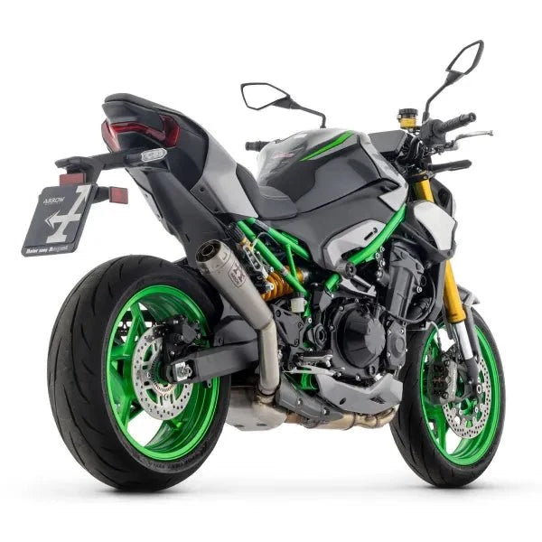 Kawasaki Z900 2025+ Arrow Pro Race Titanium Slip-On Exhaust – 71986PR