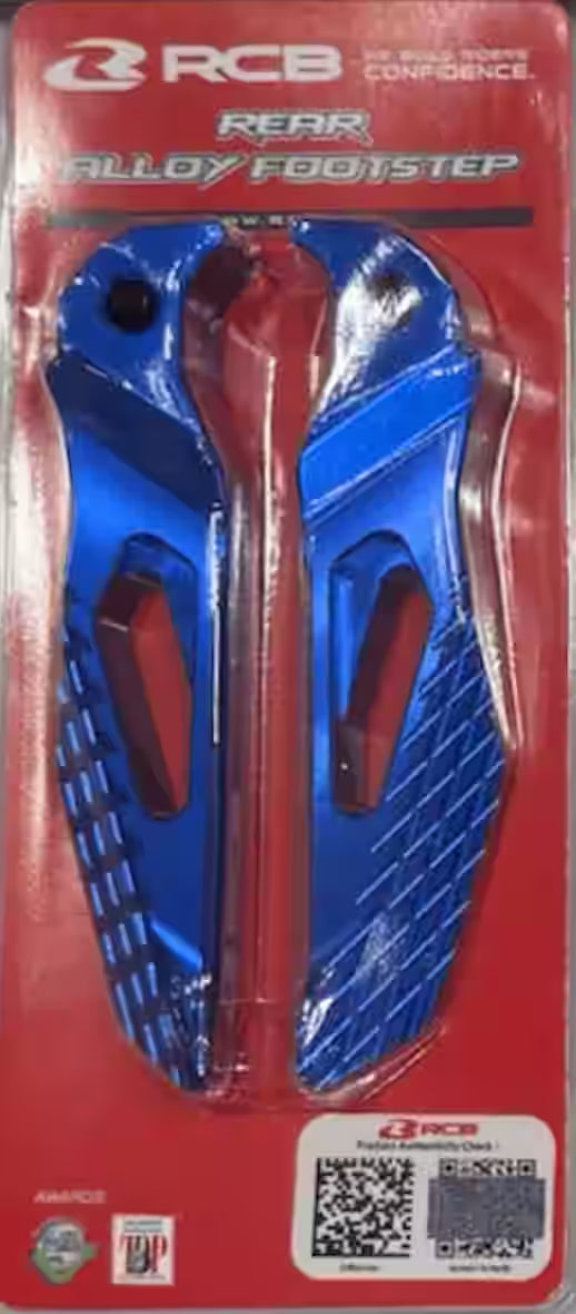 RCB ALLOY REAR FOOTSTEP AEROX 155 01FS011