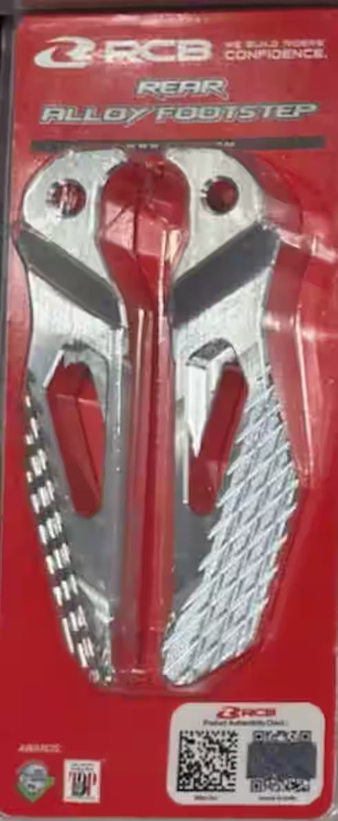 RCB ALLOY REAR FOOTSTEP AEROX 155 01FS011