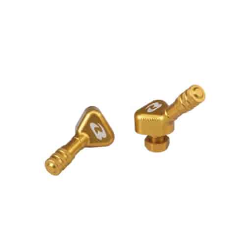 RCB AIR VALVE STEMS JET 10MM 01A0345 (01A0345G GOLD)