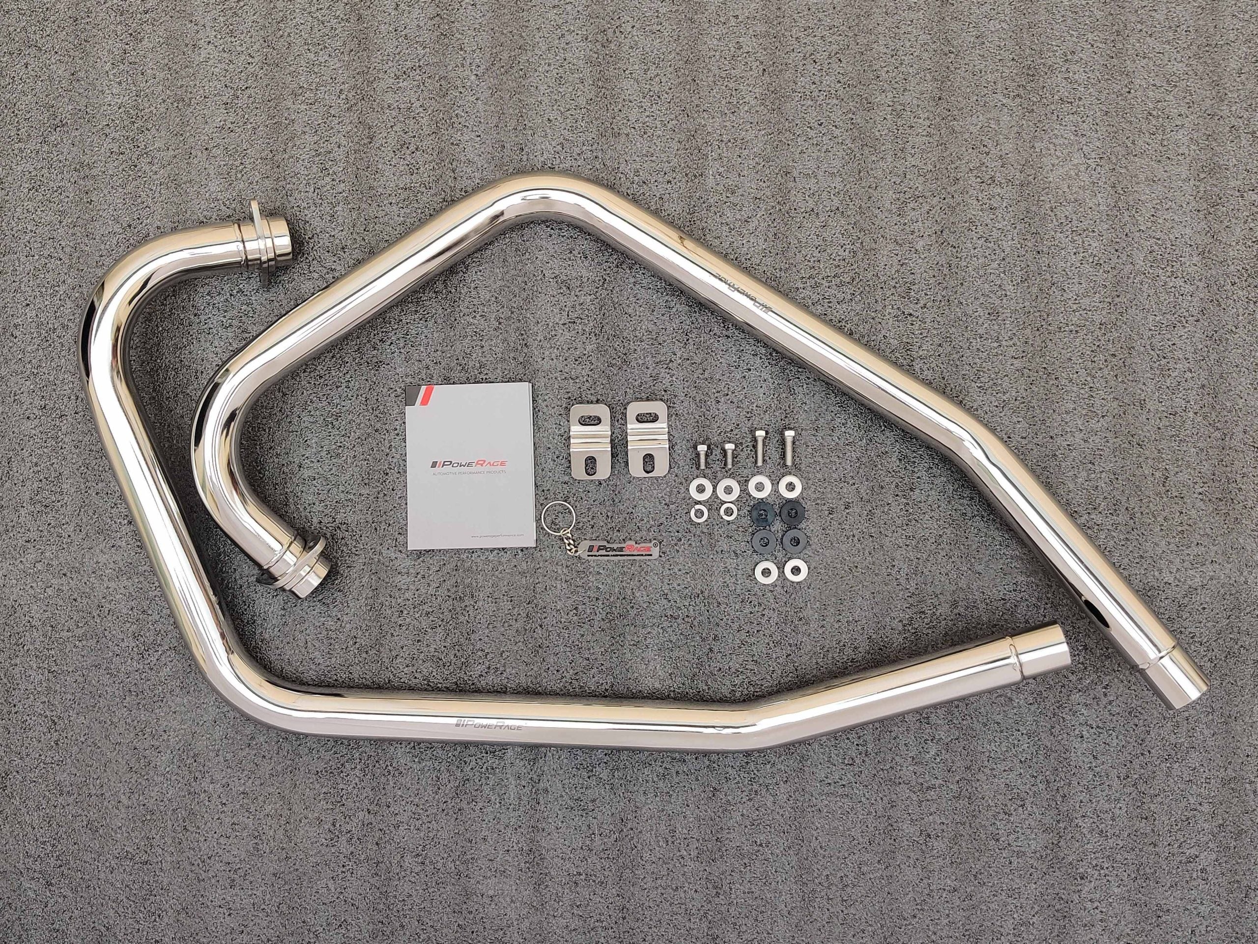 Powerage Performance Headers for Interceptor 650 - Polish