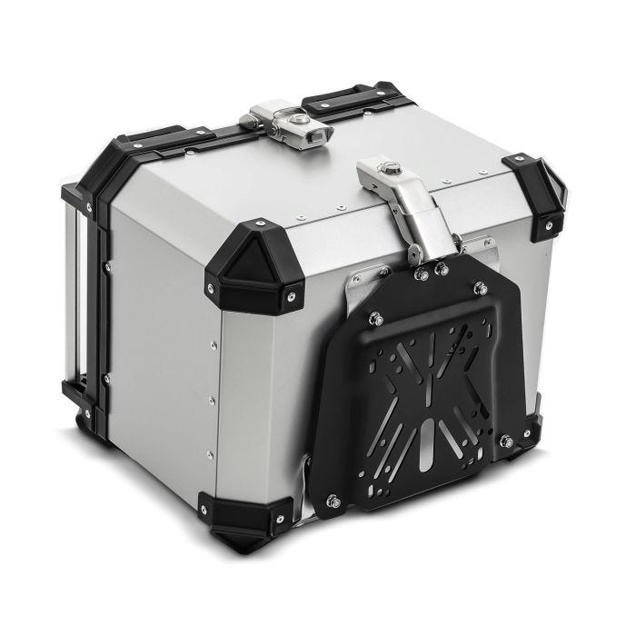 Fauvism 45 Liters Aluminium Top Box Silver