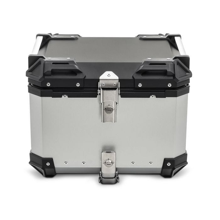 Fauvism 45 Liters Aluminium Top Box Silver