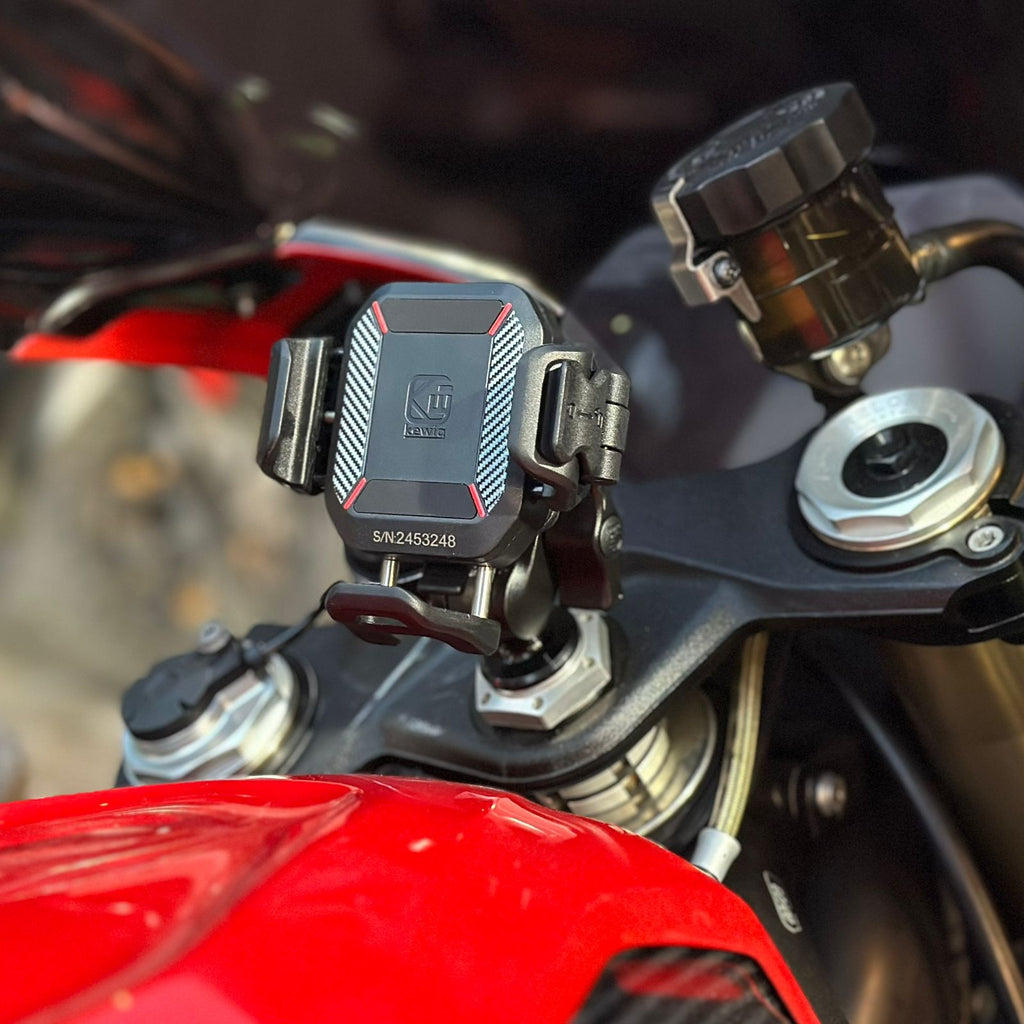 Kewig Phone Holder For Clip On Handle Bar