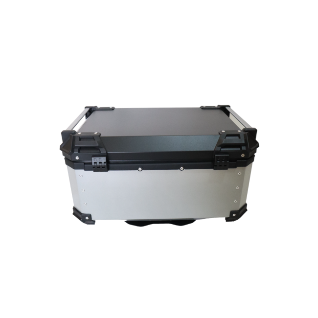Aluminum Top Box - 65 Liters Silver