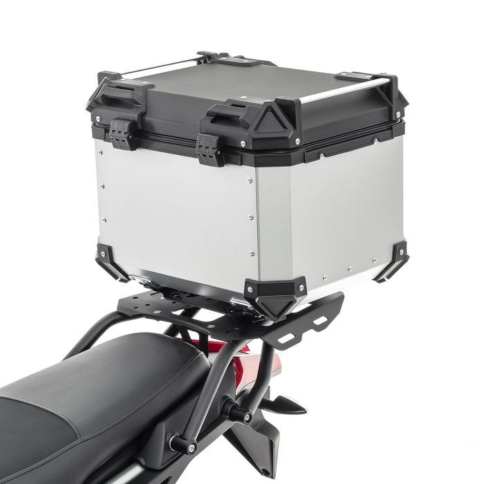 Fauvism 45 Liters Aluminium Top Box Silver