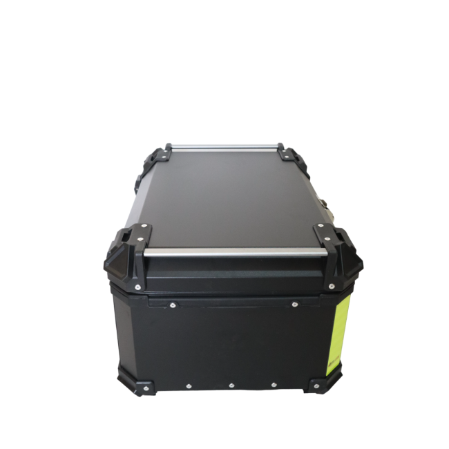 Fauvism Aluminum Top Box - 65 Liters Black