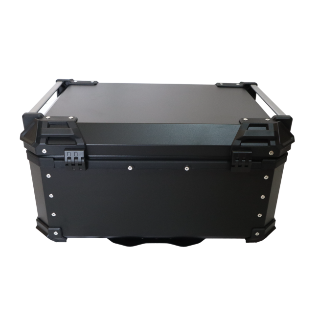 Fauvism Aluminum Top Box - 65 Liters Black