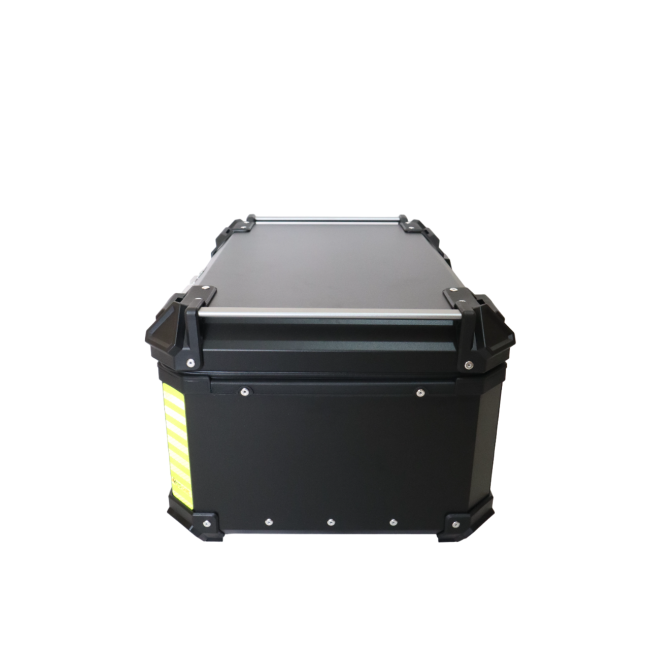 Fauvism Aluminum Top Box - 65 Liters Black