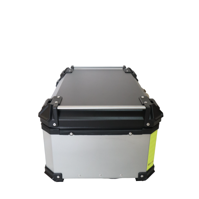 Aluminum Top Box - 65 Liters Silver
