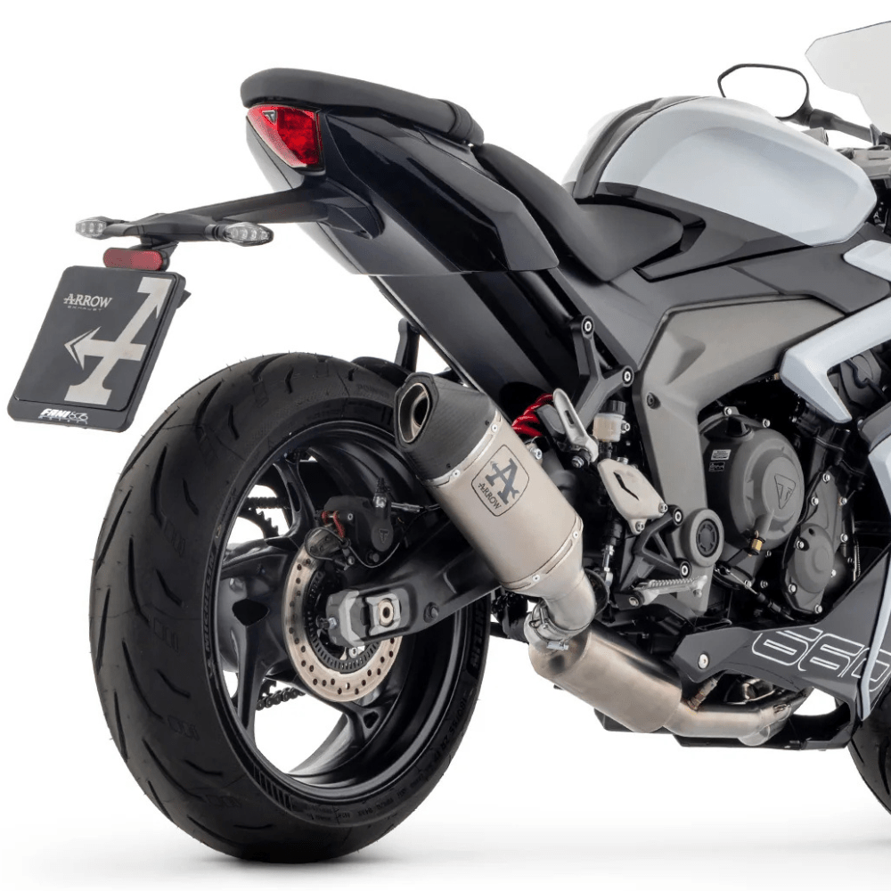 Triumph Daytona 660 2024+ Arrow Veloce Titanium Full Exhaust System – 71007VL